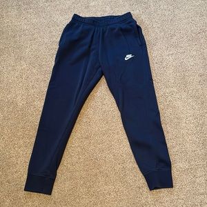 blue nike joggers mens XS
